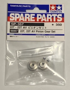 NUEVO EN PAQUETE JUEGO DE ENGRANAJES DE PIÑÓN TAMIYA 50357 AV 22T/23T - Imagen 1 de 2