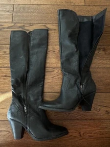 Naturalizer Women's Black Boots with Heels Size 11 M - Picture 1 of 5