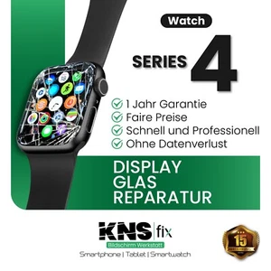Apple Watch Serie 4 Display Frontglas Reparatur Glas Tausch✅ 24 Stunden! - Afbeelding 1 van 5