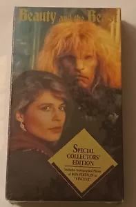 BEAUTY AND THE BEAST VHS video tape FACTORY SEALED Republic stamp new watermark - Foto 1 di 6