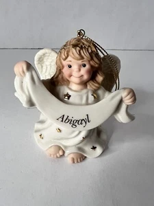 Lenox Weihnachtsgeschenk Ornament "An Angel All My Own" personalisiert Banner Abigayl - Bild 1 von 7