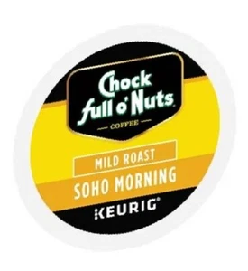 ๐โ Chock Full o'Nuts Soho Morning Light Mild Roast Keurig K-Cups - Picture 1 of 1