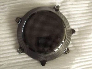 C01 CARBON DRY CLUTCH COVER DUCATI MONSTER 900 900S 1000 1100 S2R S4R - Bild 1 von 1