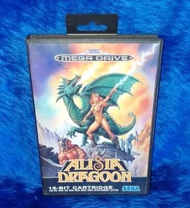 Alisia Dragoon SEGA MEGA DRIVE Megadrive Boxed No Manual Good Condition PAL - Picture 1 of 8