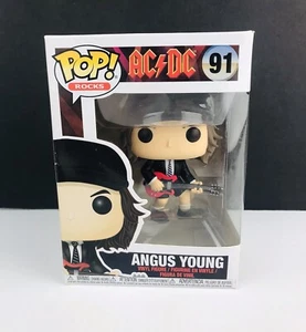 Funko Pop Rocks AC/DC - Angus Young #91 figura de vinilo con protector - Imagen 1 de 8