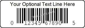 1000 Custom Printed UPC Bar code Number Label Stickers Roll with your sent UPC# - Picture 1 of 1