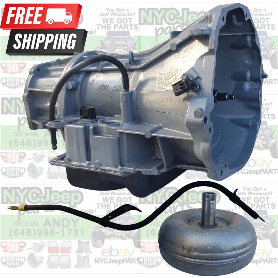 Jeep Wrangler TJ 2005-2006 transmisión automática 42RLE 139 k par Foto 1 de 4