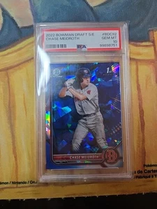 Chase Meidroth, 2022 Bowman Draft Sapphire, BDC92, PSA 10 gemas como nuevo - Imagen 1 de 2