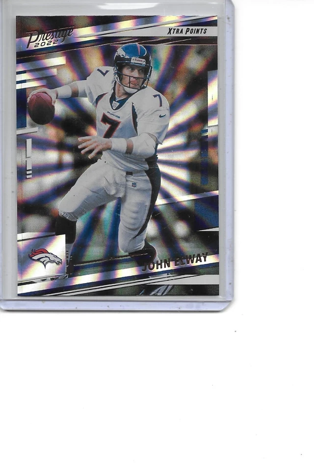 2022 Prestige John Elway Xtra Points Sunburst Denver Broncos cartão de futebol #94 - Imagem 1 de 1