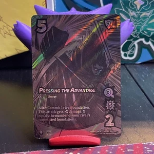 Pressing The Advantage 251/297 Attack On Titan Universus TCG NM - Bild 1 von 3