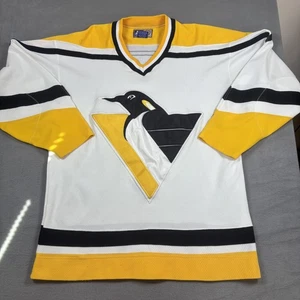 Maglia Pittsburgh Penguins vintage uomo grande NHL hockey starter anni 90 - Foto 1 di 13
