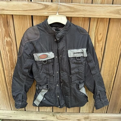 First Gear Kilimanjaro Padded Motorcycle Safety Jacket Mens Small W Fleece Liner - Imagem 1 de 4