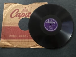 Capitol 78 RPM O. Lipinski – Za Buga Waltz / W Pierzynku Polish VG+ w/ Sleeve - Picture 1 of 2