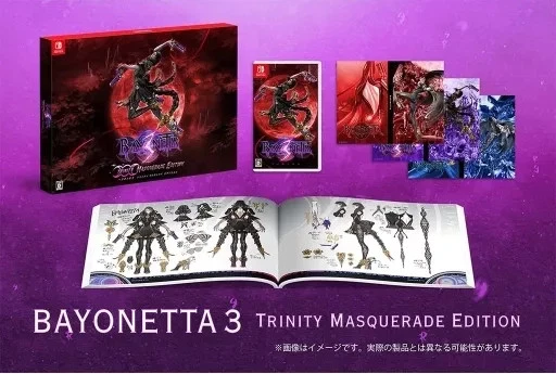Bayonetta 3 Trinity Masquerade Edition Nintendo Switch Japanese ver #037 - Image 1 of 1