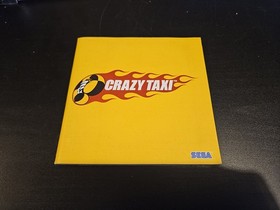 Crazy Taxi Dreamcast manual booklet instructions