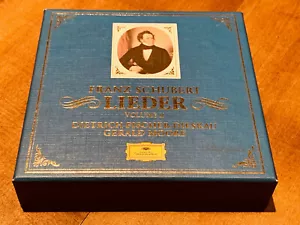 Schubert Lieder Volume II DIETRICH FISCHER-DIESKAU DGG 9 CD BOX 437225-2 MINT - Picture 1 of 3