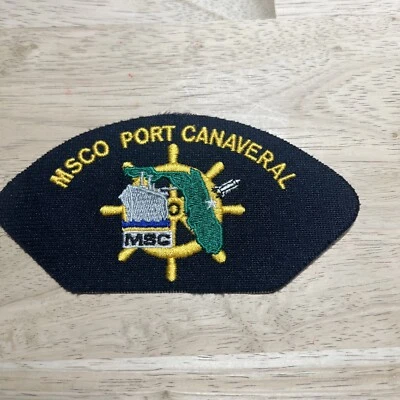 USN ESTADOS UNIDOS MARINA GORRA/CHAQUETA PARCHE MSCO PUERTO CAÑAVERAL COLOR MILITAR ¡NUEVO! Foto 1 de 4