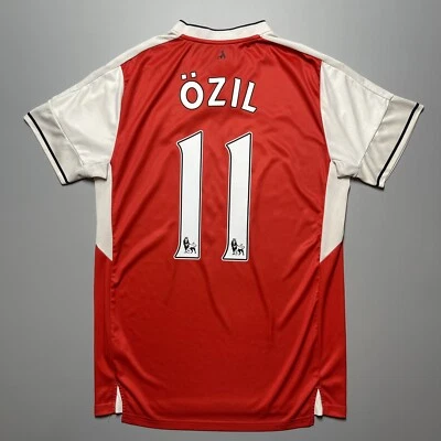 ARSENAL PUMA 2016/2017 FOOTBALL SOCCER HOME JERSEY #11 OZIL SIZE “M” 749712 - Image 1 of 4