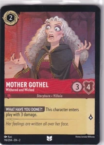 Ravensburger Disney Lorcana Floodborn english No. 116/204 Mother Gothel Uncommon - Picture 1 of 1