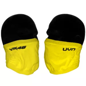 VR46 WINTER  FACE MASK COVERING NECK WARMER GENUINE VALENTINO ROSSI YELLOW S/M - Picture 1 of 1