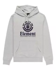 Element Men's Vertical Hoodie Grey Heather ELYSF00121-SGBH - Picture 1 of 6