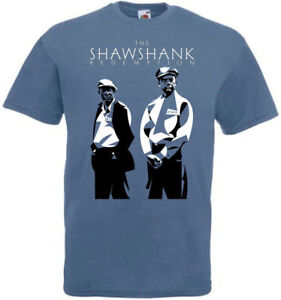 The Shawshank Redemption v11 T shirt steel blue movie poster all sizes S-5XL