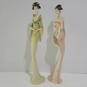 Hübsche japanische Damen in Kimono Figuren - Bild 1 von 11