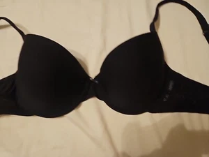 Esprit Bra Black 34A Light Padding - Picture 1 of 8