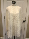 HD in Paris Ivory Floral Lace Trapeze Dress, Size Small, NWT!!