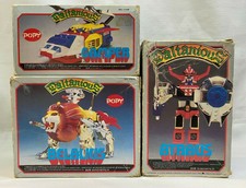 Chogokin DALTANIOUS MIRAI ROBOT BERALIOS BELALIUS ANTARES GUMPER Popy Bandai It