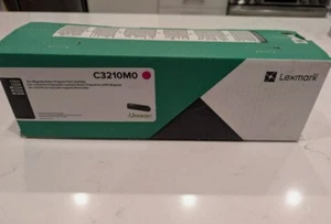 Genuine Lexmark set Of 3 Colors C3210C0/C3210Y0/ C3210M0 BRAND NEW - Photo 1/3