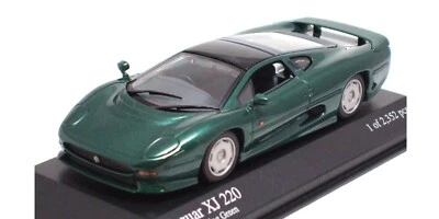 WOW EXTREMELY RARE Jaguar XJ220 Twin Turbo 542HP 1991 BR Green 1:43 Minichamps - Image 1 of 3