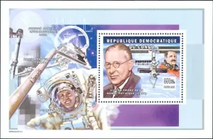 Congo 2002 Space/Nobel Prize Winners/Science/Hess/Astronauts 1v m/s (s3557) - Picture 1 of 1