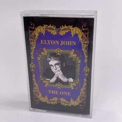 Elton John, The One (Audio Cassette Tape, 1992) Canada Import, Black Cart - Image 1 of 4
