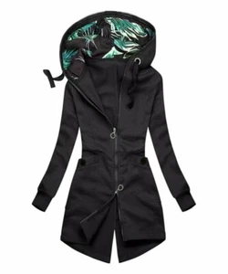 CELLABIE Black Pocket Zip-Up Hoodie Size L - Picture 1 of 1