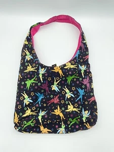 Disney Tinkerbell Black Tote Bag - Picture 1 of 9