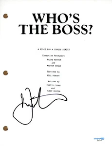 Danny Pintauro "Who's The Boss?" Signed Autograph Full Pilot Episode Script ACOA - Picture 1 of 1