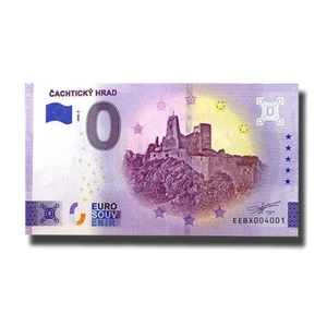 0 Euro Souvenir Banknote Cachticky Hrad Castle Slovakia EEBW 2023-2 - Picture 1 of 3