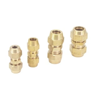 Fit Tube O.D 6-22mm Equal Brass Flare Fitting Air Conditioner Refrigeration - Picture 1 of 35