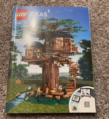 LEGO Ideas Tree House 21318 Instruction Manual Only Clean - Image 1 of 4