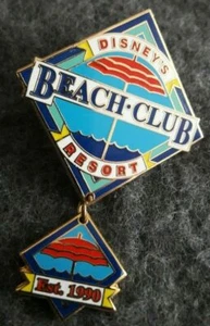 Pin Disney: Disney's Beach Club Resort Est. Dangle 1990 - Imagen 1 de 1