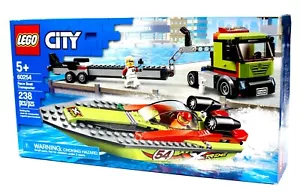 LEGO City 60254 bote de carreras transportador semirremolque jet lancha rápida set de construcción - Imagen 1 de 6