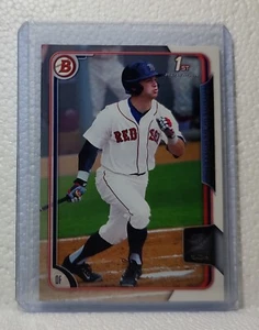 Andrew Benintendi 2015 Topps 1st Bowman #182 Baseball Card Boston Red Sox - Picture 1 of 2