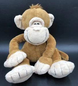 Keel Toys Petropolis Monkey Ape Chimp Brown Cuddly Plush Soft Toy 12” High - Picture 1 of 6