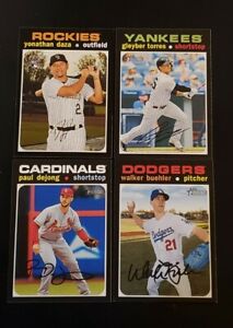 2020 Topps Heritage / Heritage High Numbers SHORT PRINTS 400's and 700's U Pick