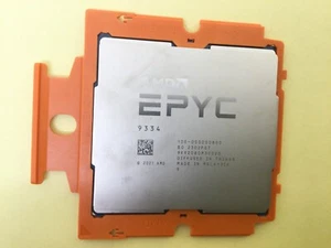 AMD EPYC 9334 2.7GHz 32-Cores 128MB 210W Processor 100-000000800 *NO VENDOR LOCK - Picture 1 of 3