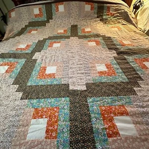 Bettbezug im Patchwork Design und mehrfarbig - Bild 1 von 4