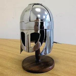 Medieval Viking Ocular Nasal Helmet Replica SCA LARP Armor Helmet for Home Decor - Picture 1 of 2