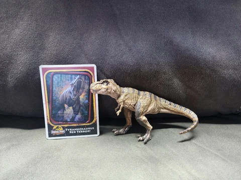 Jurassic Park Captivz 30th Anniversary Dinosaur Figure Egg T-Rex Large Cover