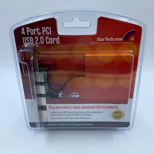 Startech 4 Port PCI USB 2.0 Karte PCI Card 4pci420usb - Bild 1 von 11
